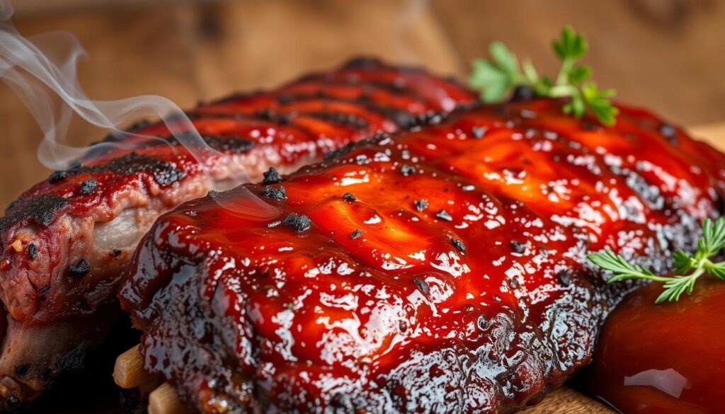 smoked ribs