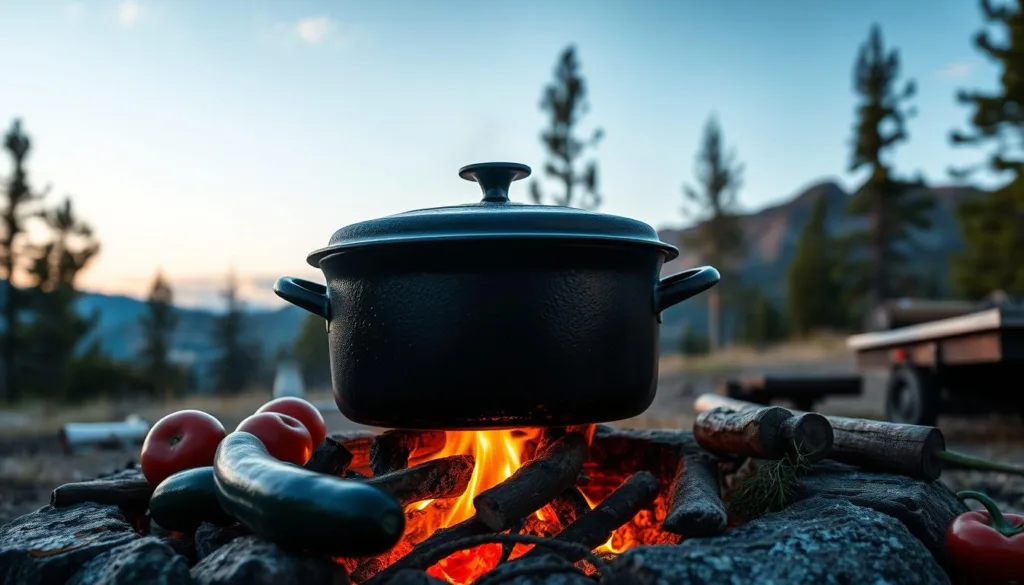 Cast iron cooking