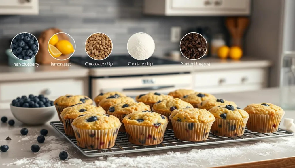 Customizing Blueberry Muffins