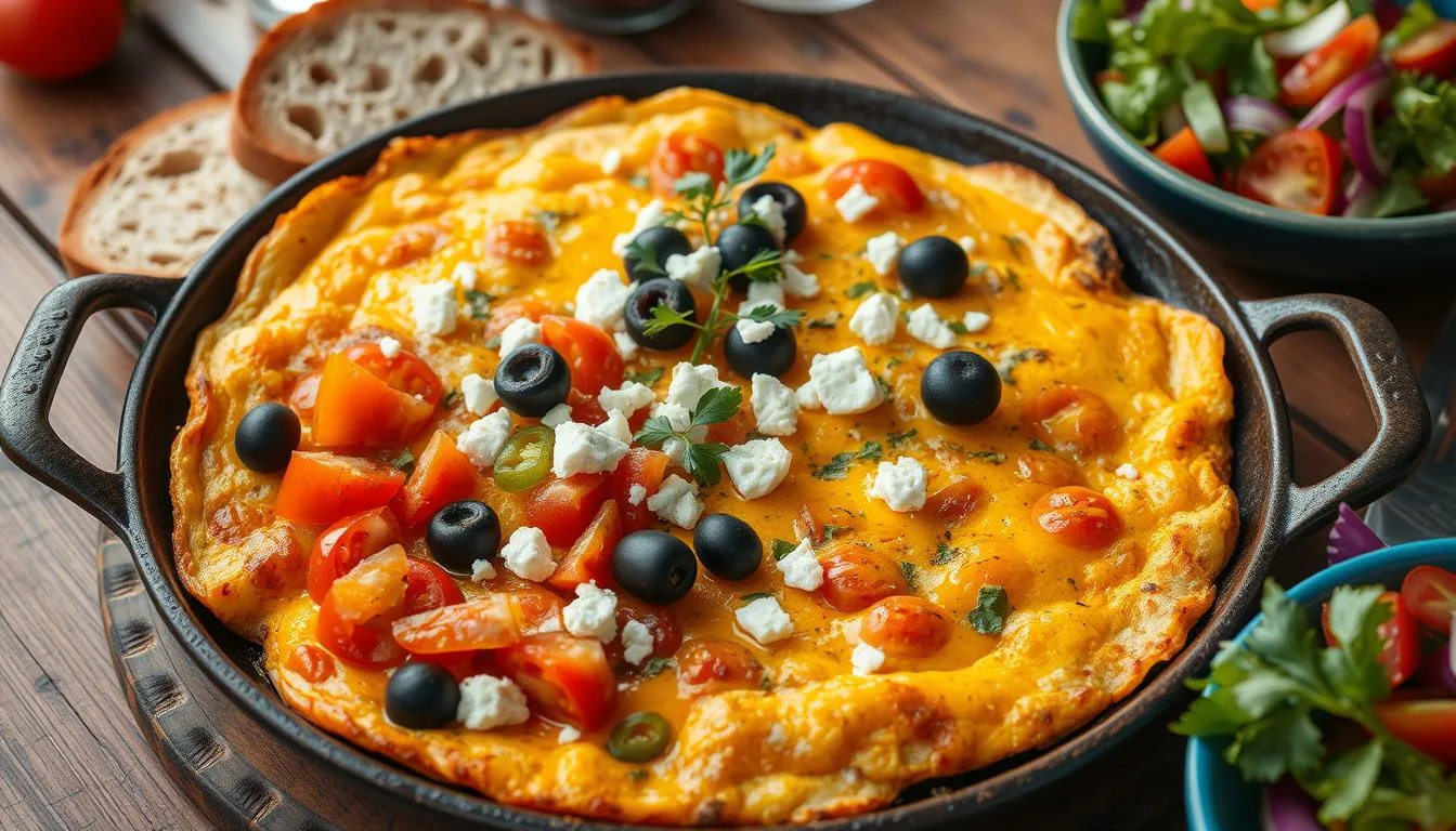 Mediterranean omelette