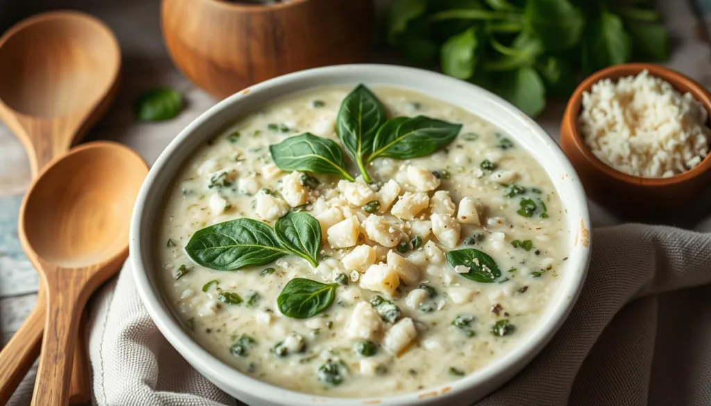 arborio spinach rice soup recipe