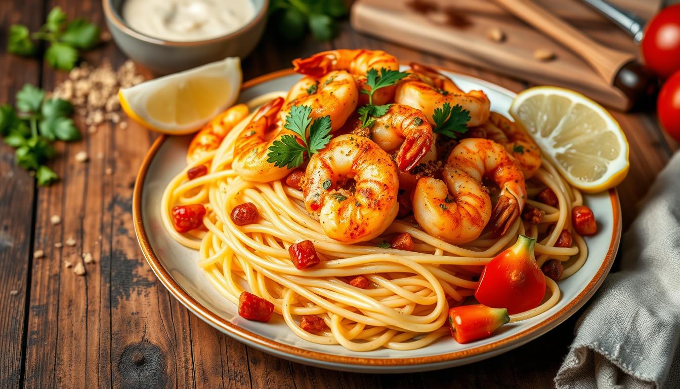 cajun shrimp pasta