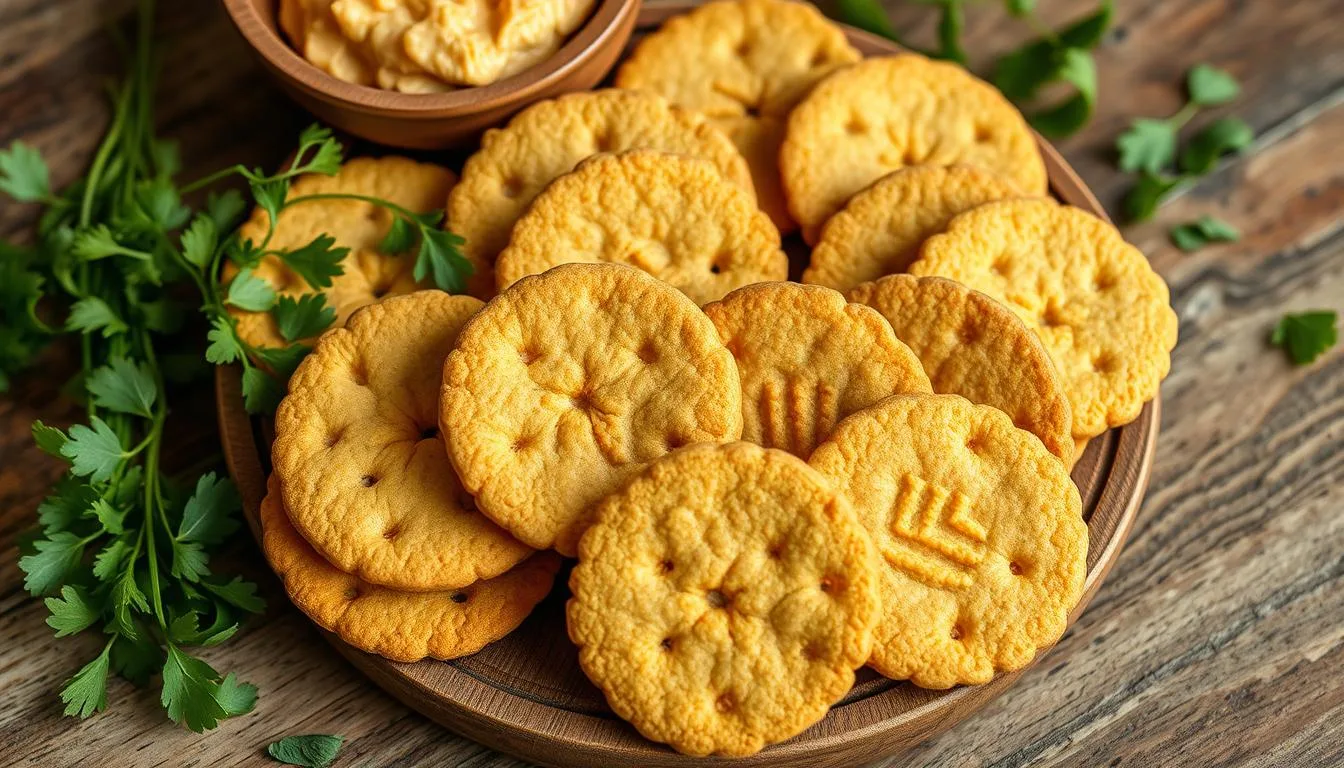 gluten free grain free crackers chickpea flour recipe