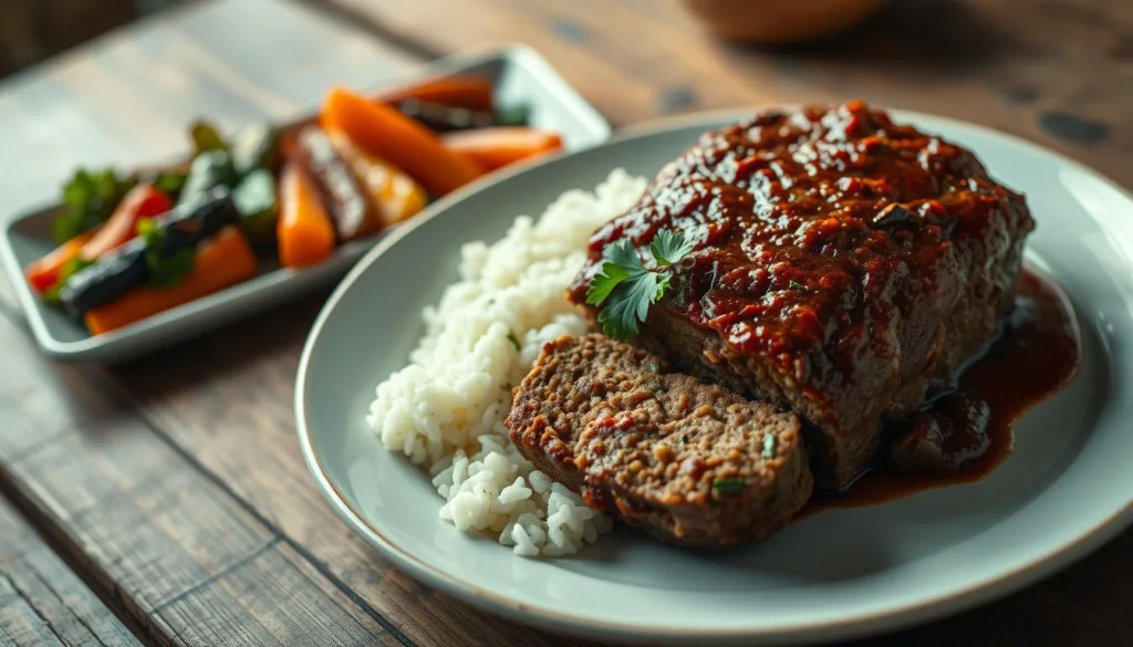 meatloaf with rice