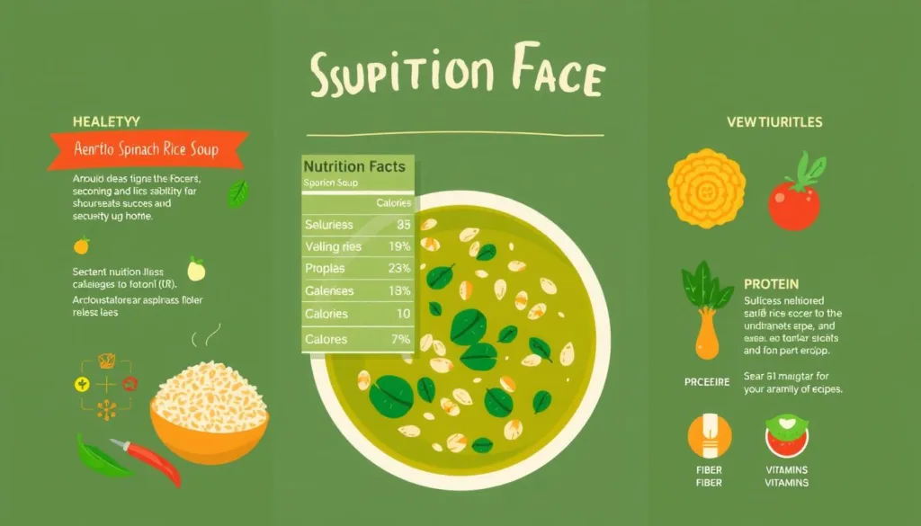 nutrition facts of soup