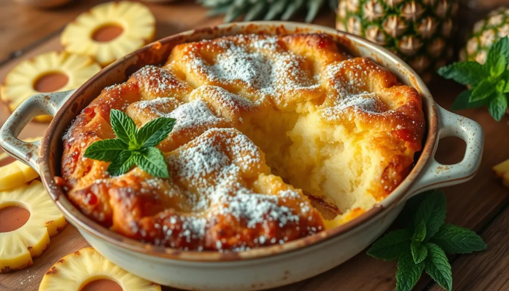 pineapple bread casserole