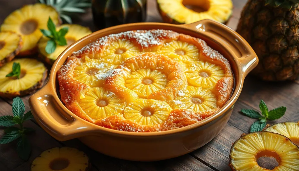 pineapple bread casserole