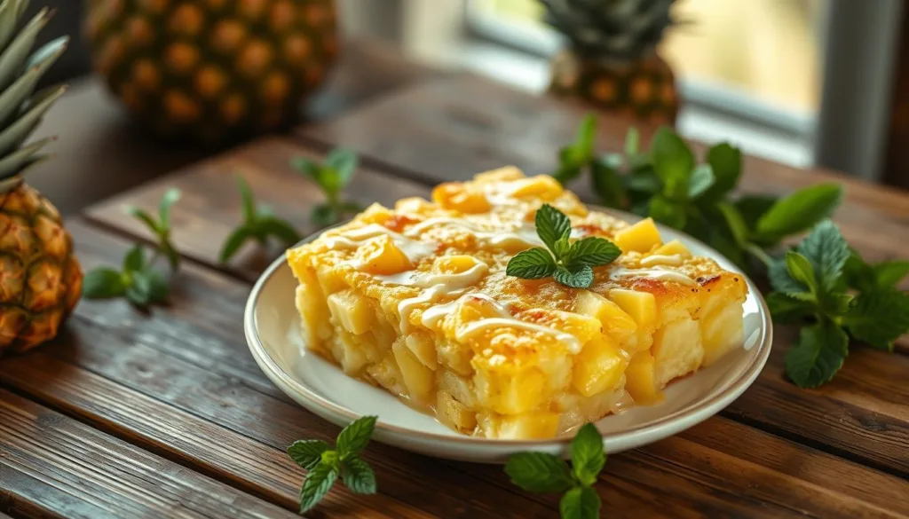 pineapple breakfast casserole