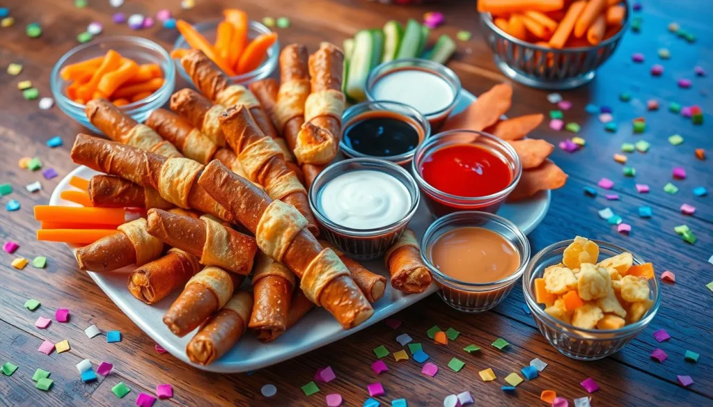 pretzel chip party appetizer