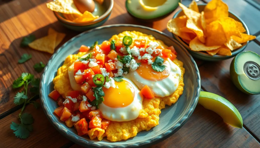 salsa eggs for a Tex-Mex cuisine highlight