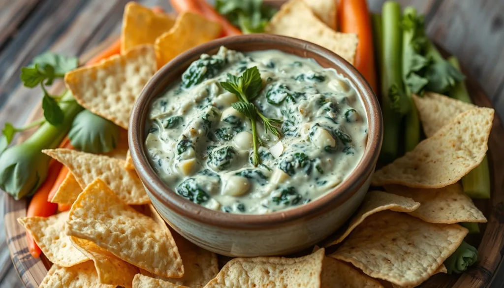 spinach artichoke dip without mayo