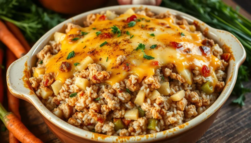 turkey rice casserole