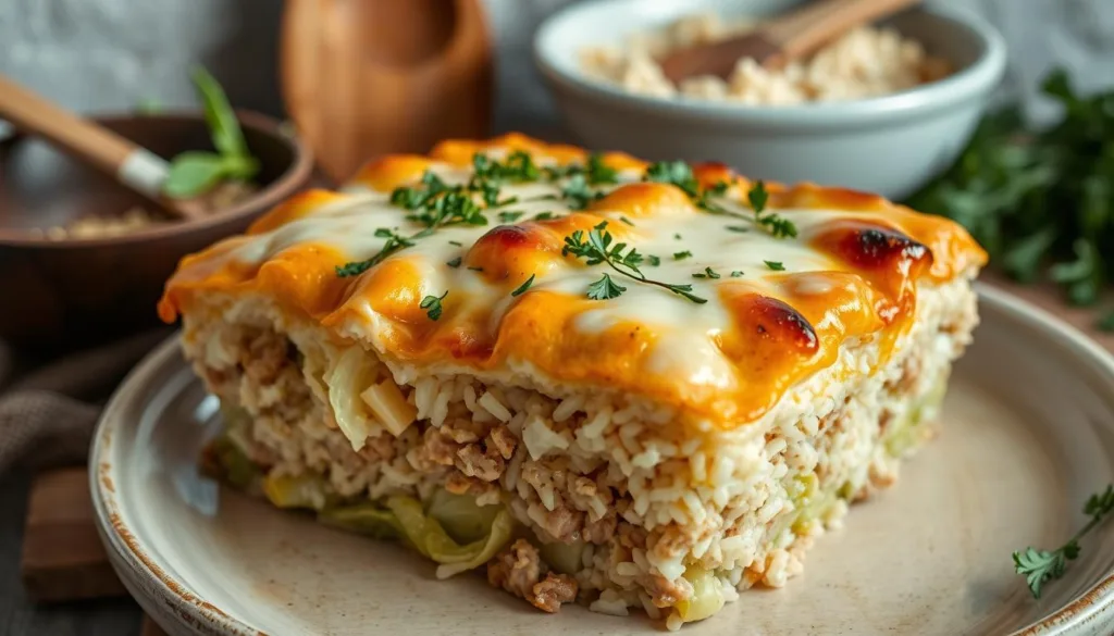 turkey rice casserole