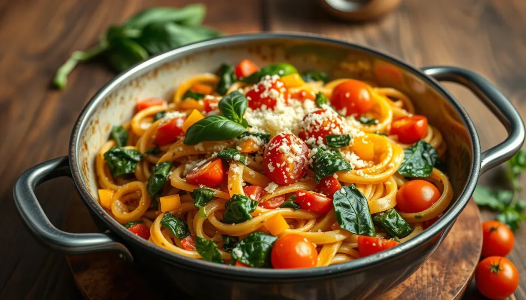 vegetarian one pot pastas