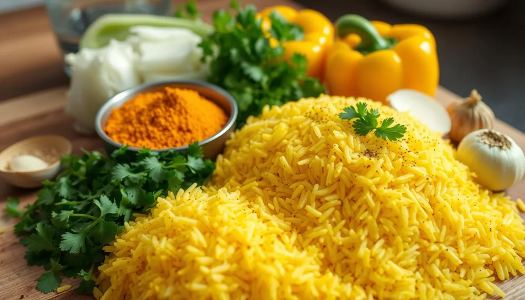 yellow rice ingredients